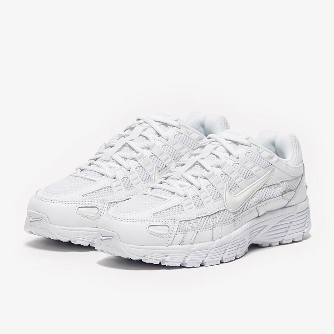 Nike P6000 Triple Platnium White Trainers