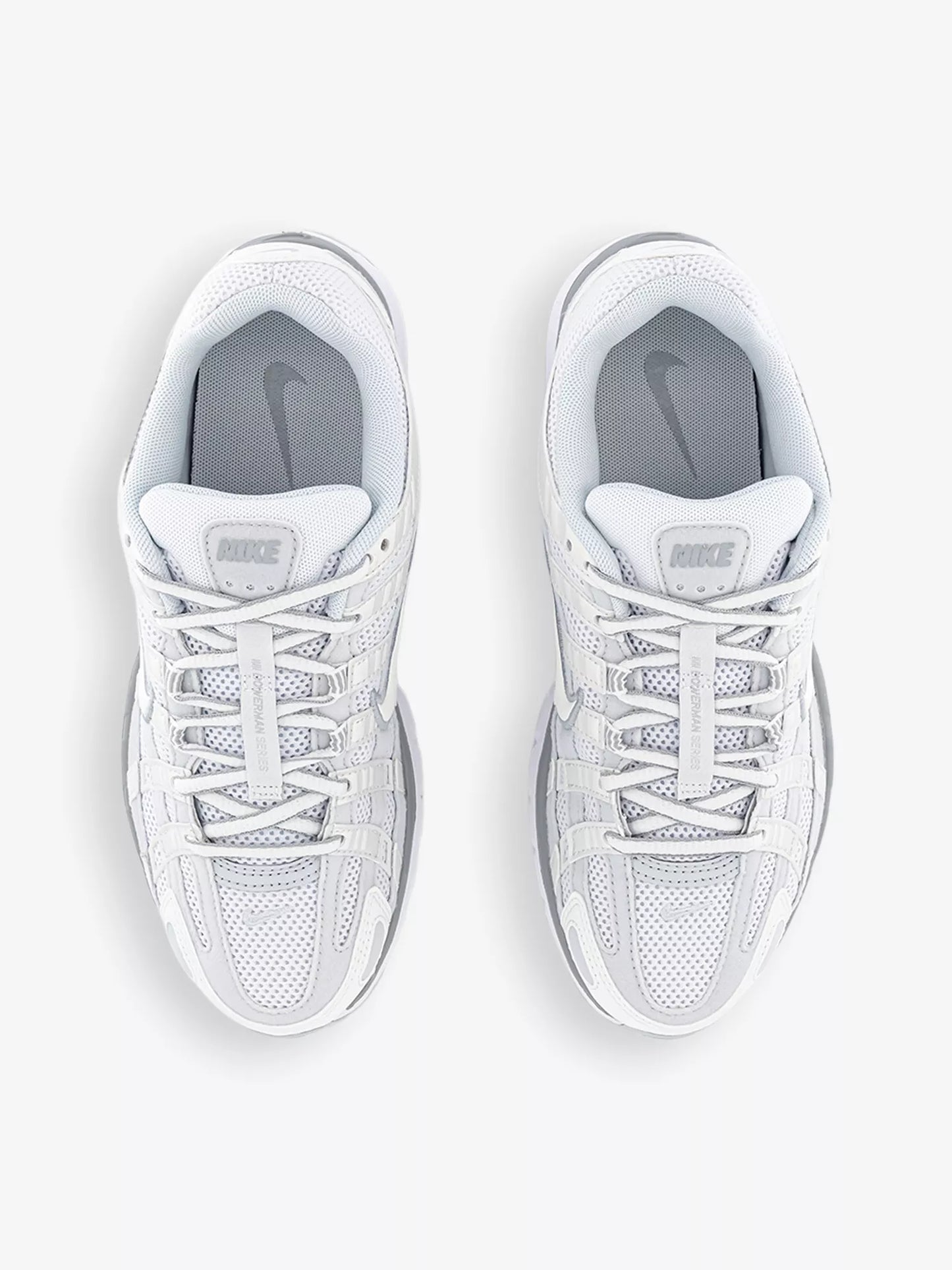 Nike P6000 Metallic Summit White Trainers