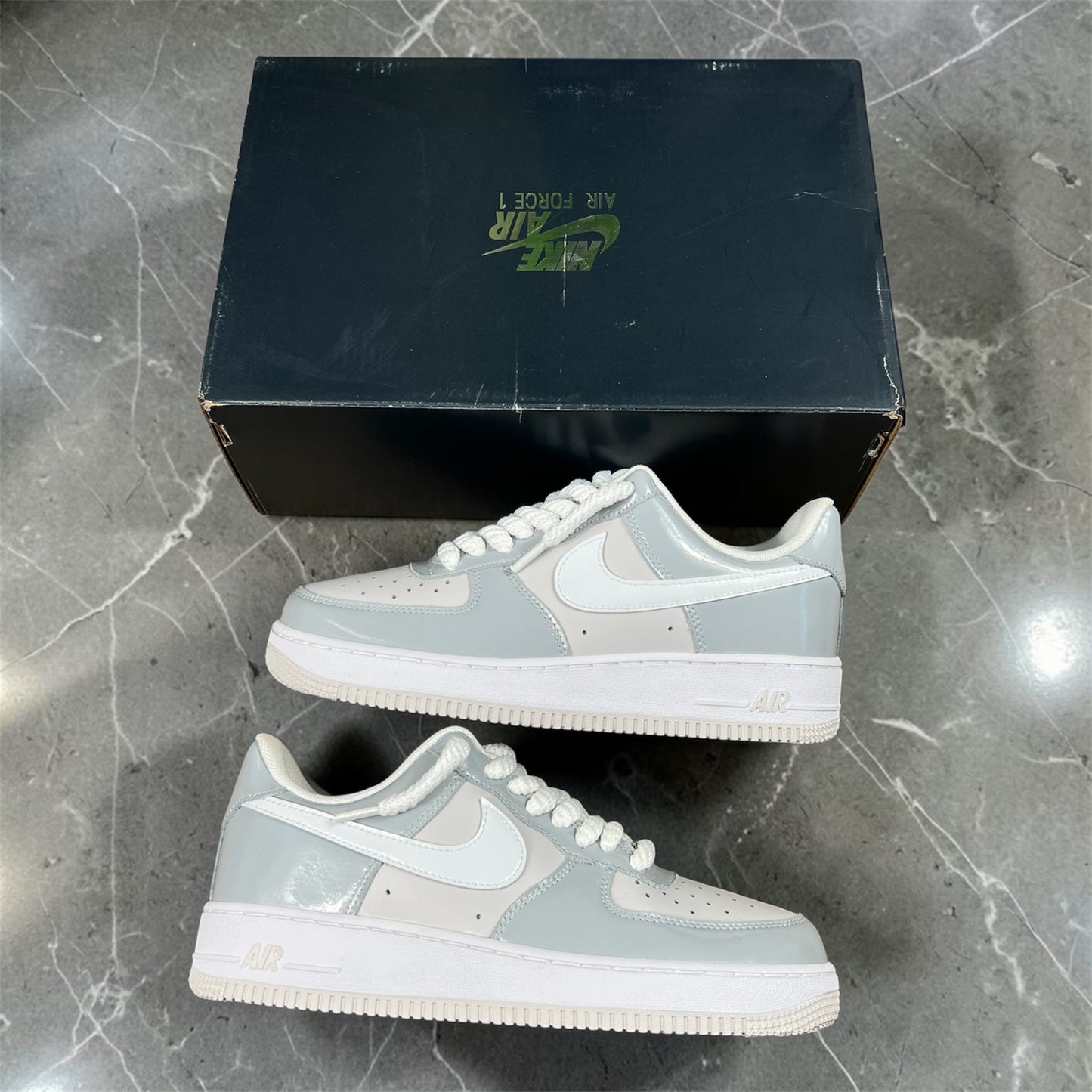 Nike Air Force 1 Trainers LV8 Wolf Grey Trainers