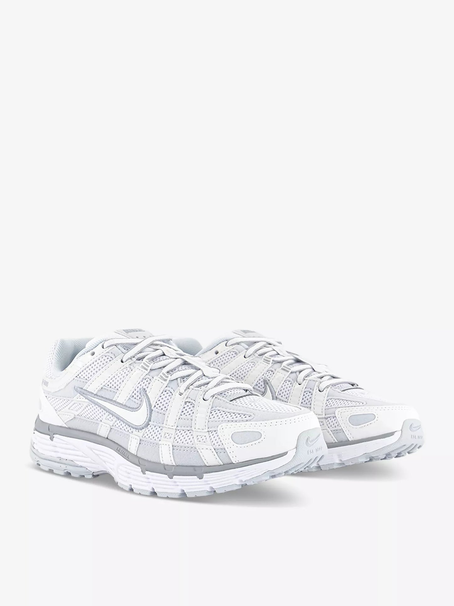 Nike P6000 Metallic Summit White Trainers