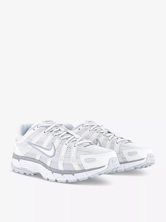 Nike P6000 Metallic Summit White Trainers