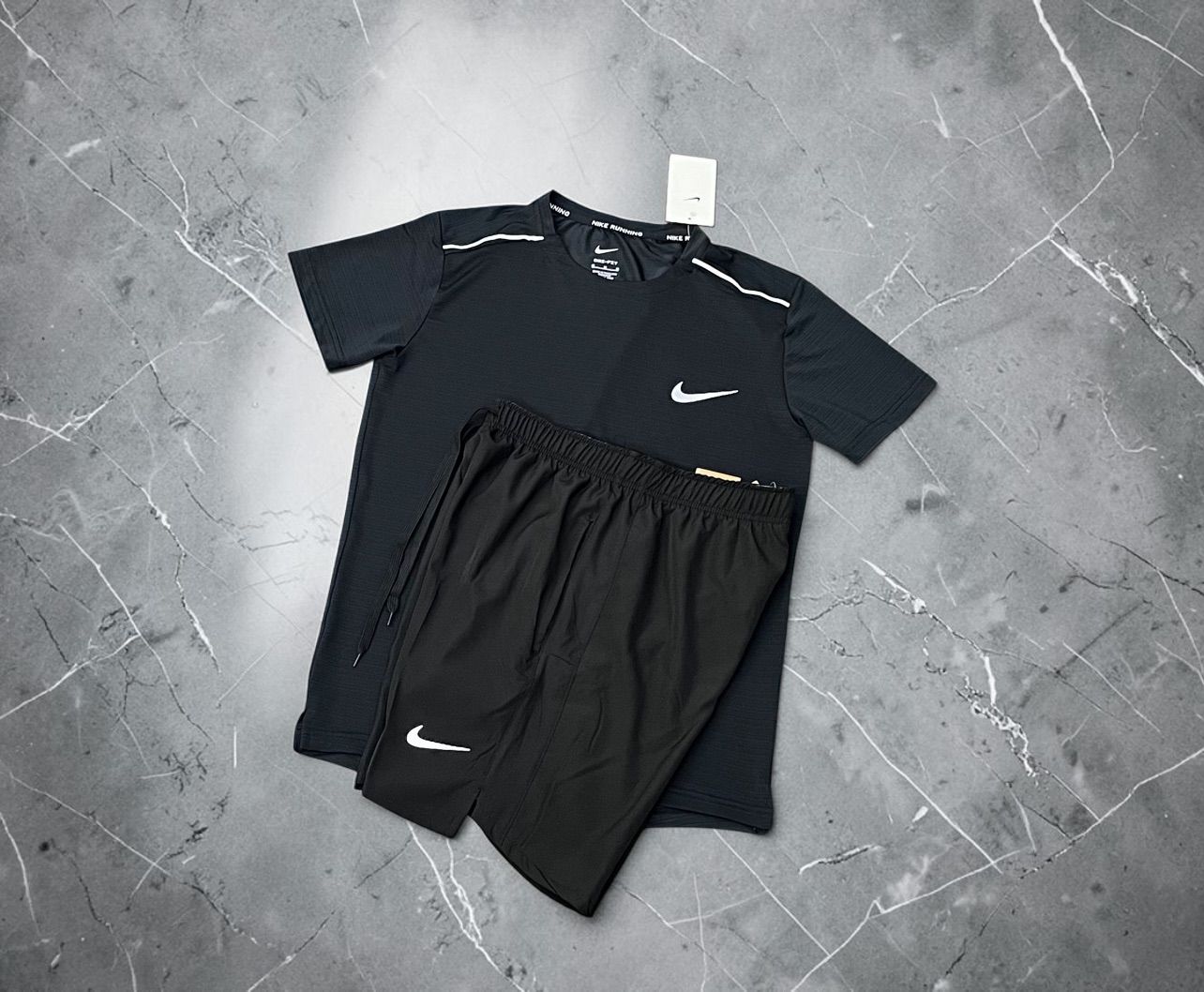 Nike Miller Dri Fit- Black Short Sets